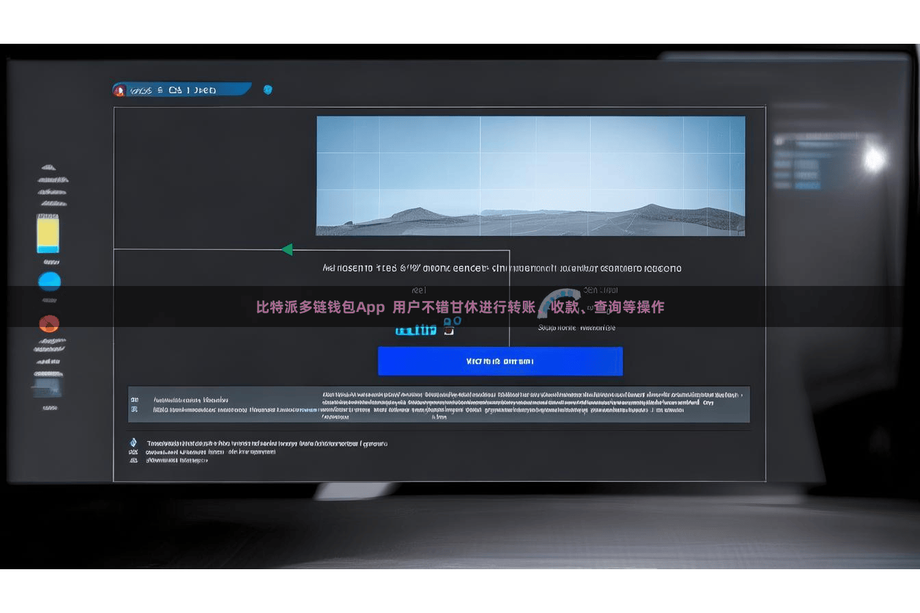 比特派多链钱包App 用户不错甘休进行转账、收款、查询等操作