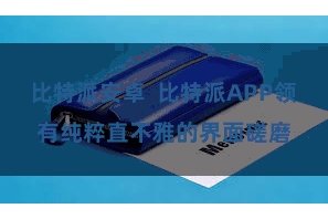 比特派安卓  比特派APP领有纯粹直不雅的界面磋磨