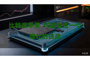 比特派苹果  可能会是一个雄壮的挑战
