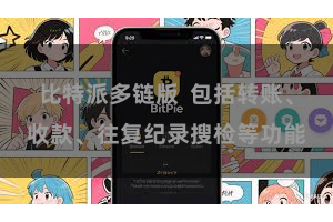 比特派多链版  包括转账、收款、往复纪录搜检等功能